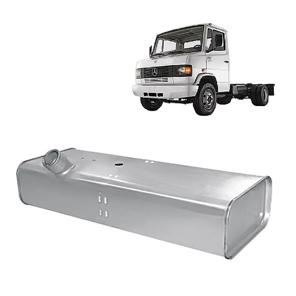 Tanque de Combustível p MB 608D 709 712 Galvanizado 70 Lts