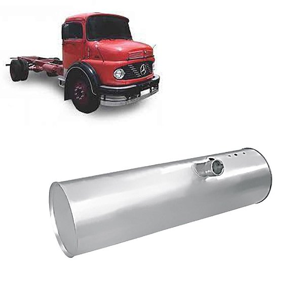 Tanque de Combustível para MB 1113 1114 Galvanizado 210 Lts