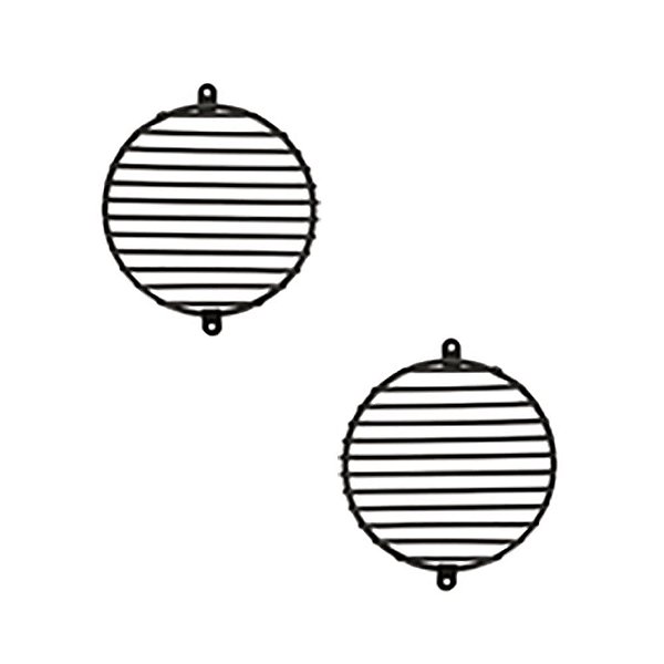 Protetor de Farol Auxiliar Iveco Daily até 2007 - Preto