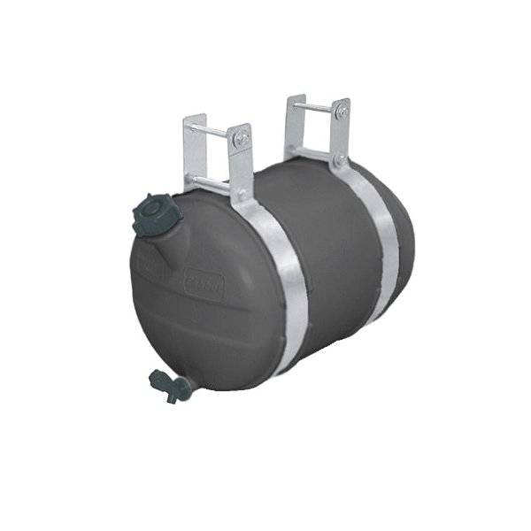 Barrica de Água Plástica 16 Lts - Completa p Caminhão Preta