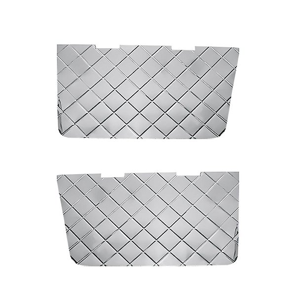 Polaina Lateral Estribo p Mercedes-Benz HPN 1418 / 1618 Inox