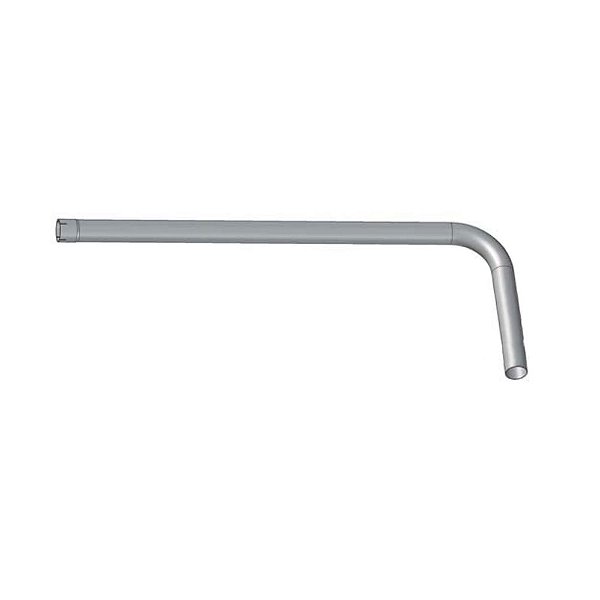 Tubo Saída Silencioso Longo 4" para MB 2318 2325 2418 Euro 3