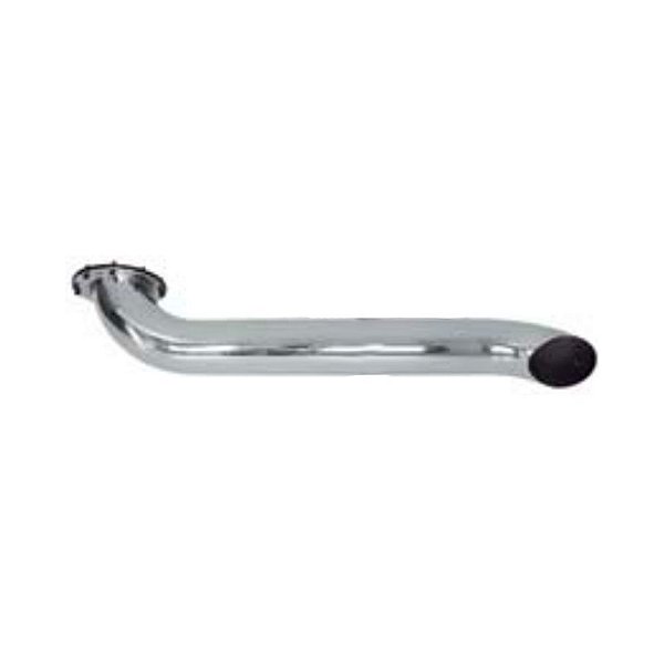Tubo Lateral Cromado 5" Curto p MB Actros 2013 2014 - Euro 5