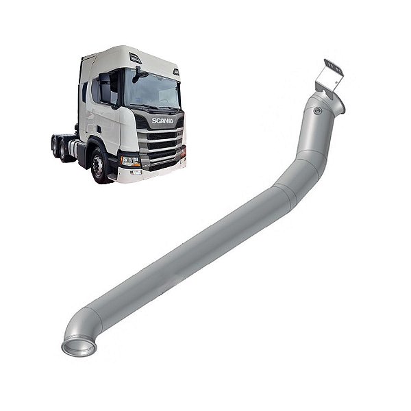 Tubo Saída Catalisador 4.1/2” p SC R 450 510 P/G/R Euro 5 LE