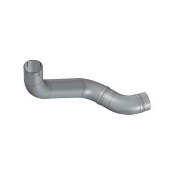 Tubo Saída 4.1/2" para Eurotech 450E37 Stralis NR410 Euro 3