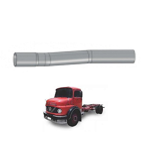 Tubo Saída Motor Intermediário p MB 1113/2217 a 2020 Longo