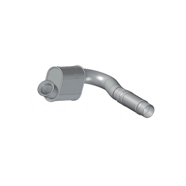 Tubo Saída Motor 4.1/2" p MB Axor 2640 2644 3344 2011 Euro 3