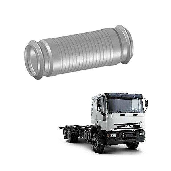 Tubo Flexível 3.1/2” p Iveco Eurocargo 260E25 Euro 3 280mm