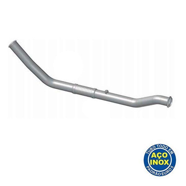Tubo Saída p Ford Cargo 2423 2429 2629 Euro 5 - Todo em Inox