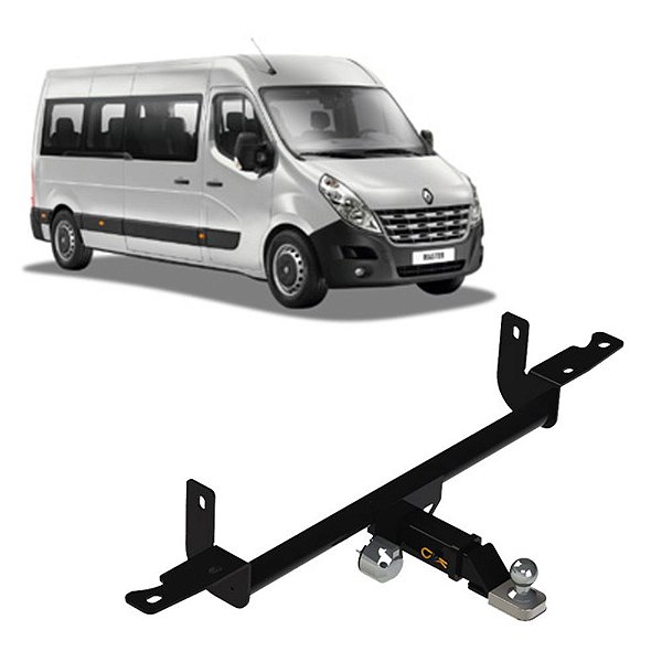 Engate Reboque Renault Master 2016 2017 Inmetro Reforçado