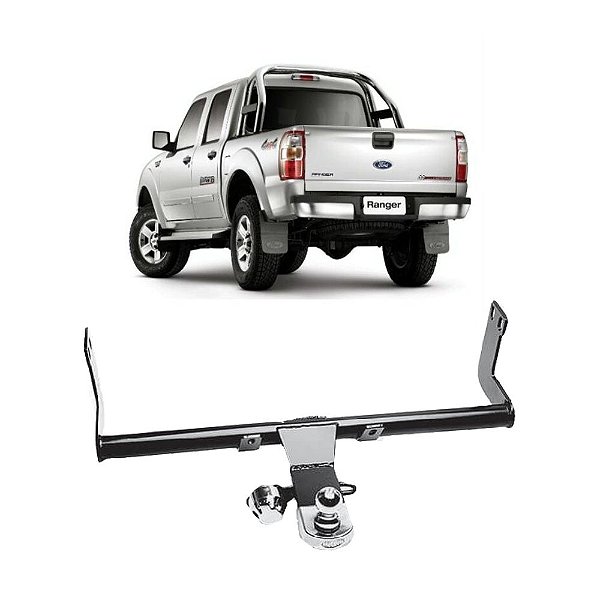 Engate Reboque Ranger 2001 2002 2003 2004 Inmetro Reforçado