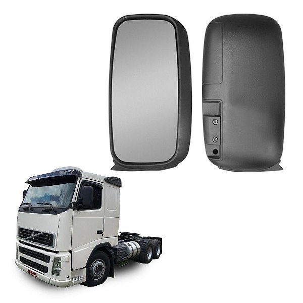 Espelho Retrovisor Volvo FH/FM/NH Até 2009 LE Convexo