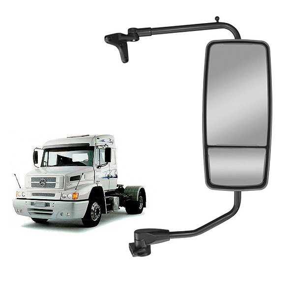 Espelho Retrovisor Mb 1634/1938/2638 Atron 1635 LD Bifocal
