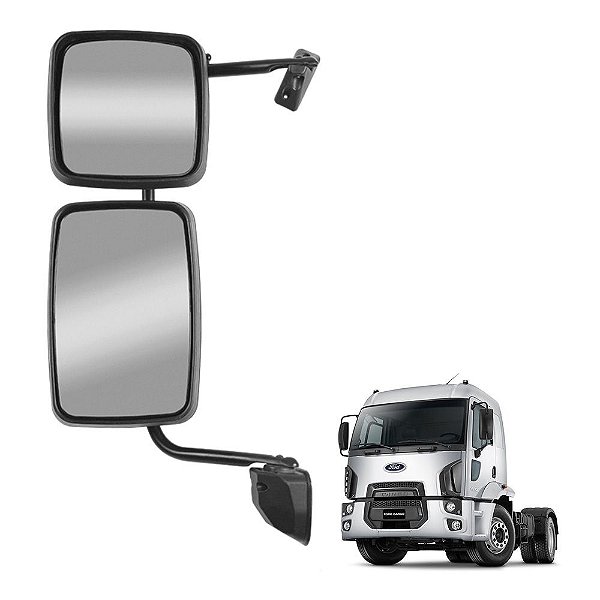 Espelho Retrovisor Ford Cargo 2012 Em Diante Auxiliar LE
