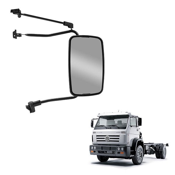 Conjunto Espelho Retrovisor p Worker Pesado 2000 a 2009 LD