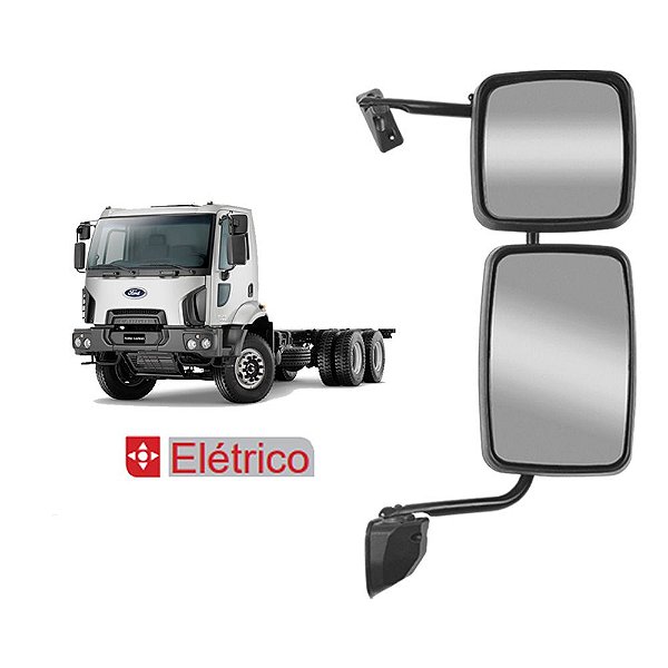 Conjunto Espelho c Auxiliar Ford Cargo 2429/2629 LD Elétrico
