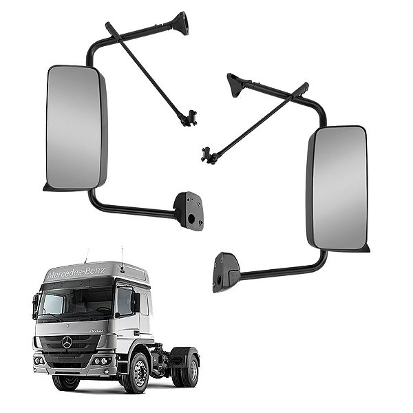 Retrovisor para Mercedes-Benz Axor sem Desembaçador LD LE