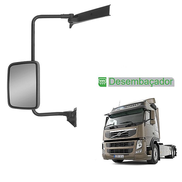 Espelho Retrovisor Volvo VM 2006 em Diante c Desembaçador LE