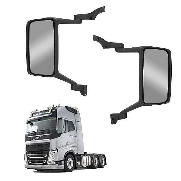 Espelho Retrovisor para Volvo FH FM c Desembaçador Elétrico