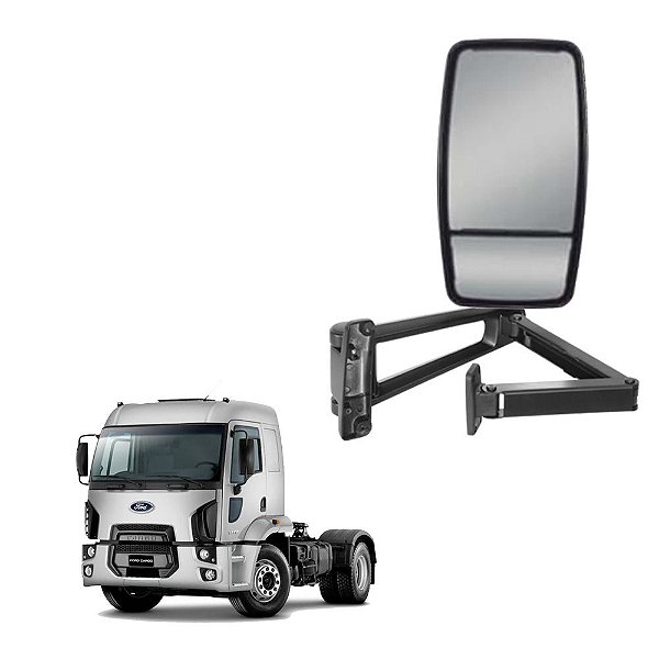 Retrovisor Ford Cargo 1517/1717 2009/2011 Convexo Bifocal LD