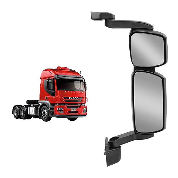Espelho Retrovisor para Iveco Trakker Convexo LD