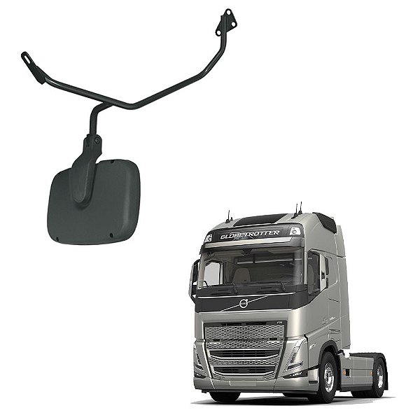 Espelho Auxiliar Frontal para Volvo FH/FM 2010 a 2014
