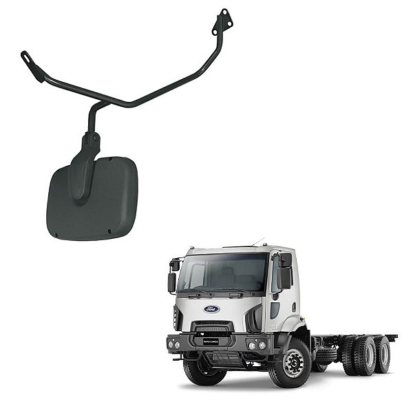 Espelho Auxiliar Frontal Convexo p Ford Cargo 2012 Cab. Alta