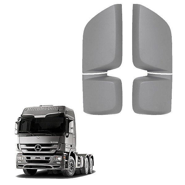 Capa Externa Cinza Espelho para MB Actros 2016/2020 LD LE