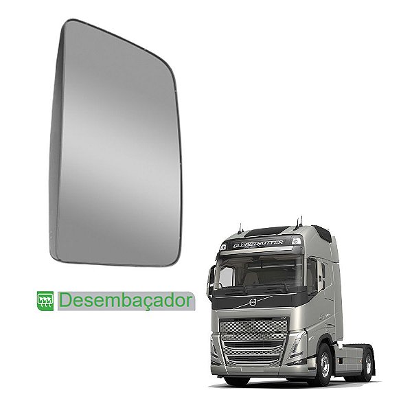 Retrovisor p Volvo FH 2018 2019 2020 2021 LD c Desembaçador