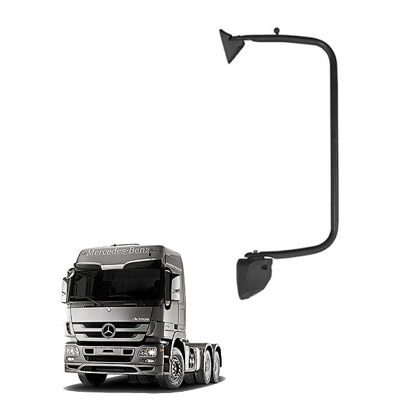 Braço Espelho Retrovisor Auxiliar p Ford Cargo 2429/2842 LD