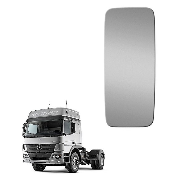 Base c Vidro Espelho p Mercedes-Benz Axor Atego 2014 a 2021