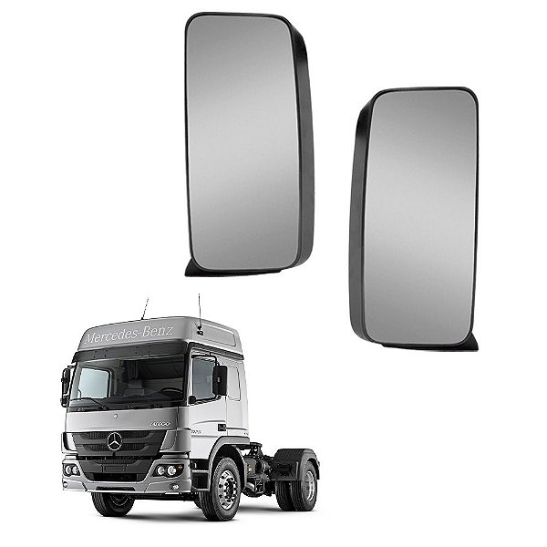 Espelho Retrovisor p Mercedes Axor Atego 2014 a 2021 LD LE