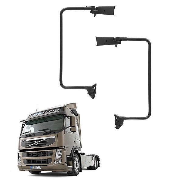 Braço Retrovisor p Volvo VM 2006 em Diante c Auxiliar LE LD