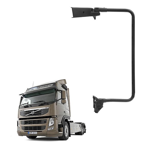 Braço Espelho para Volvo VM 2006 em Diante c Auxiliar LD