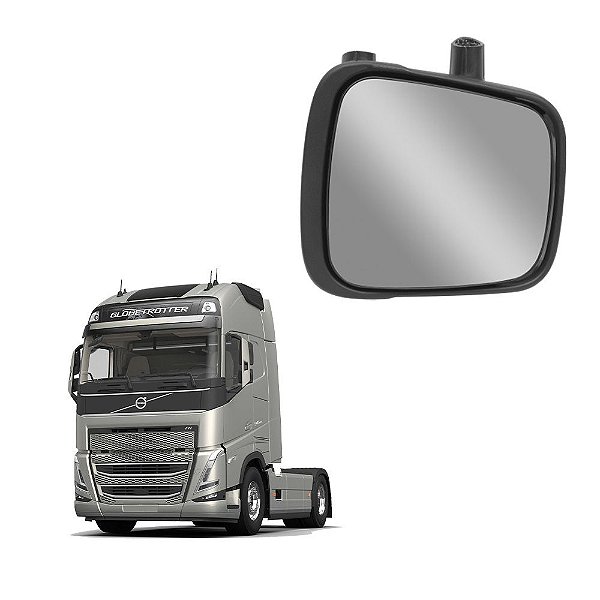 Espelho Retrovisor Auxiliar p Volvo FM 2017 2018 2019 - LD