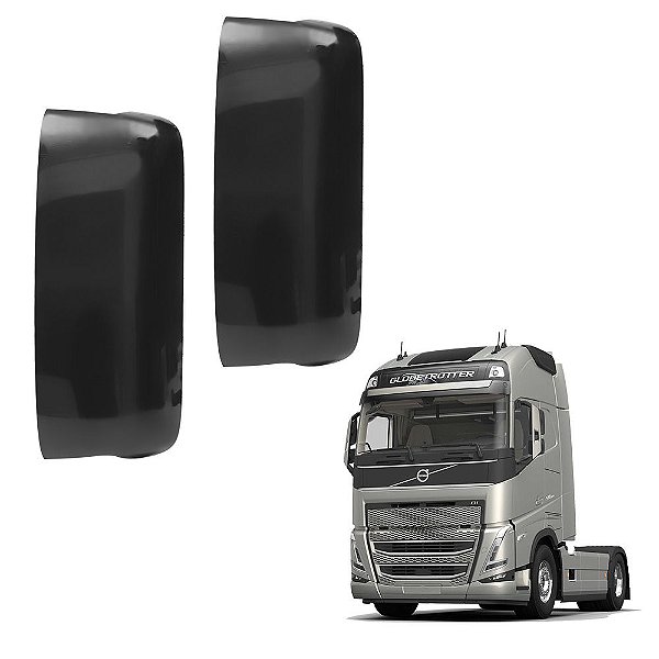 2 Capa Espelho Retrovisor Superior p Volvo FM 2012 2013 2020