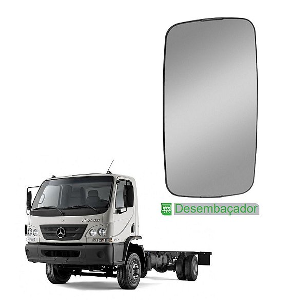 Base do Retrovisor p Mercedes-Benz Accelo I c Desembaçador