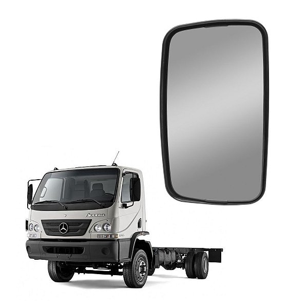 Espelho Retrovisor para Mercedes-Benz Accelo I Convexo