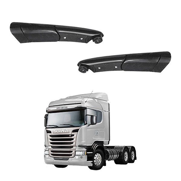 Par Braço Espelho Sup Alumínio p SC T/R 114/124 até 2018