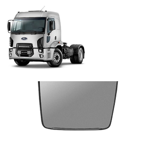 Vidro c Base Espelho p Ford Cargo 1517/1717 2009/2011 Menor