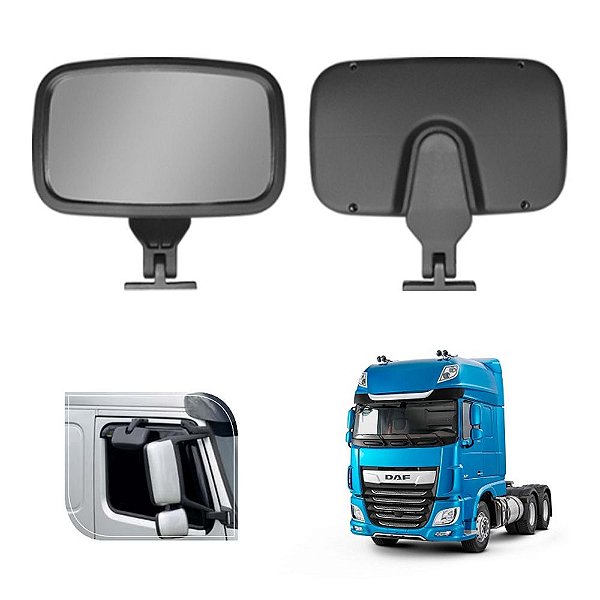 Espelho Rampa Convexo Compatível com DAF XF