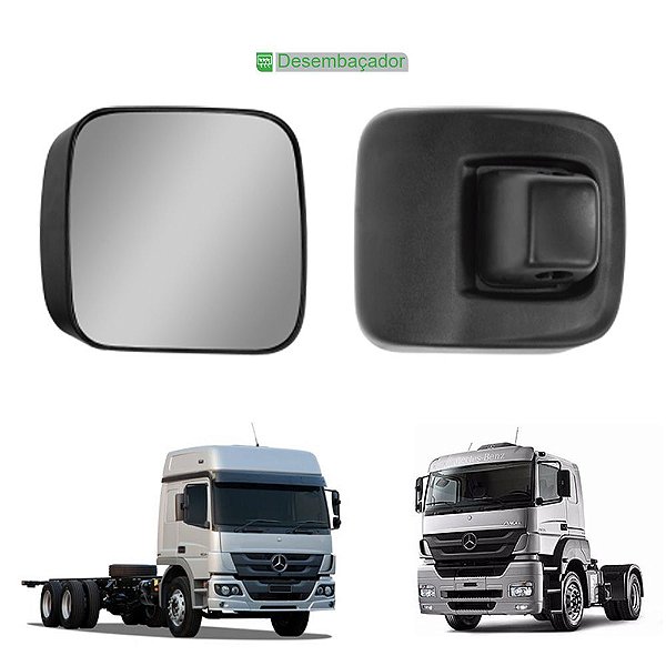 Espelho Auxiliar para MB Axor Atego 2007/2013 c Desembaçador