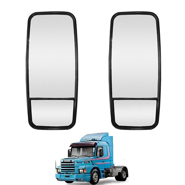 Espelho p Scania T/R 112 /113 /142 143 Convexo Bifocal LD LE