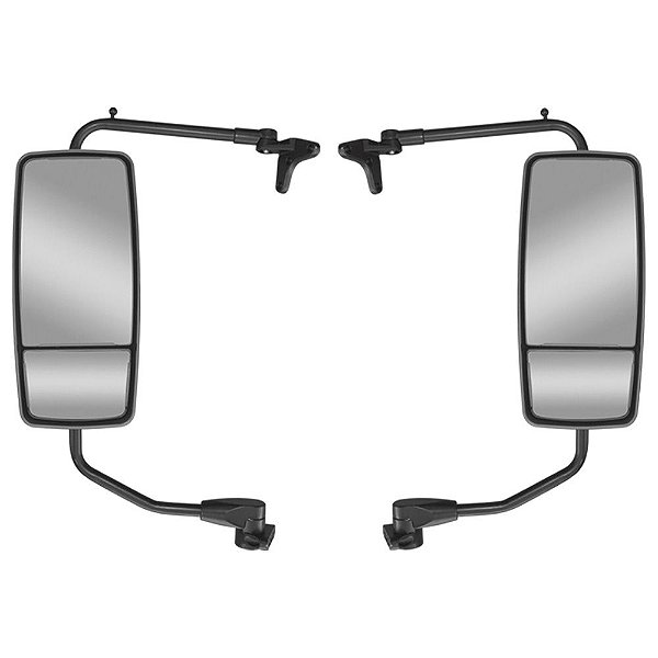 Conjunto Par Espelho para Mercedes 1634 1938 Convexo Bifocal