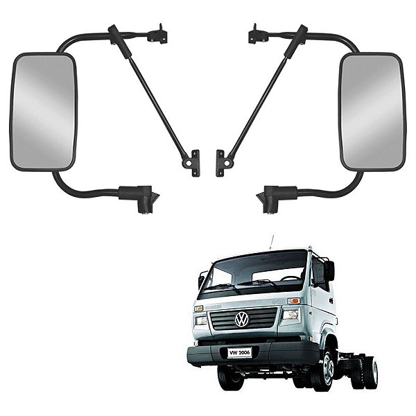 Conjunto Retrovisor para VW 8.120/8.140/8.150 2000 em Diante