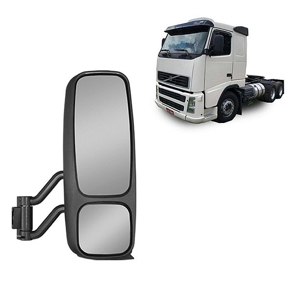 Retrovisor para Volvo FH/FM/NH até 2009 sem Desembaçador LD