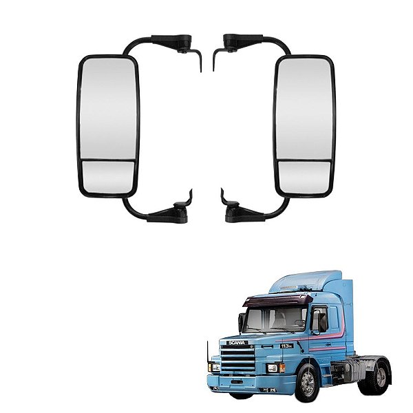 2 Espelho Completo p SC T/R 112/113/142/143 Bifocal Convexo