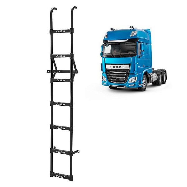 Estribo Traseiro para DAF XF 105 Super SpaceCab 7 Degraus