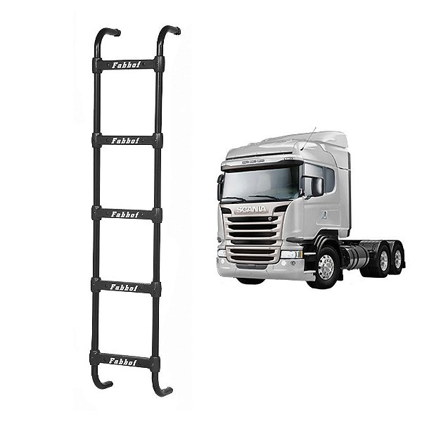 Estribo Traseiro para Scania R Highline até 2018 5 Degraus