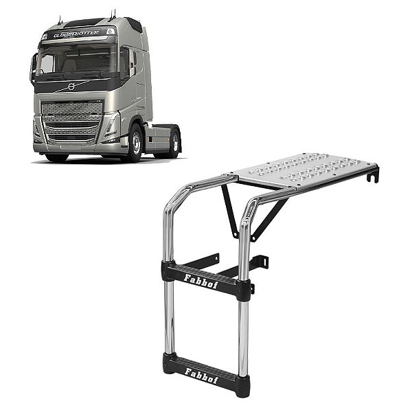 Estribo Plataforma para Volvo FH 2015 até 2020 LE